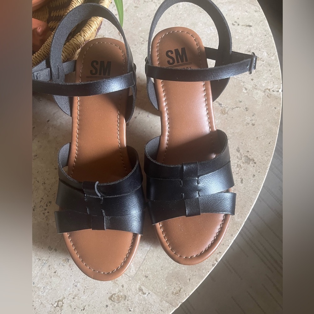 Black Women's heeled Sandals
